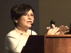 ISCAR Conference President Olga Vasquez, a professor of communications at UCSD, says the congress was designed to showcase 'iterventionist work' that examines the effects of environment on learning and development. 