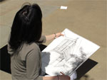 Artist on scene