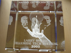Telluride Tech Fest Award of Technology for Smarr