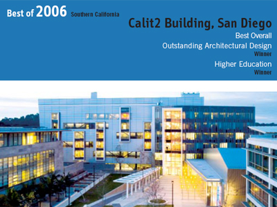 Calit2 Award