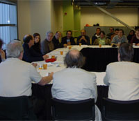 Group around meeting table