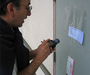 David Kirsh entering data