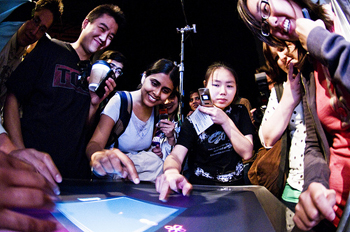 Microsoft Surface and UC San Diego students
