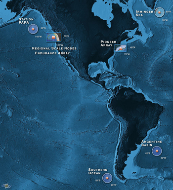 OOI map