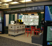Calit2-CEOA exhibit at SC05