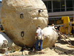Torso boulder