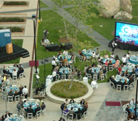Calit2 venue for the event.