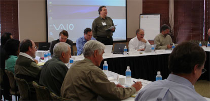 Cowhey leading spectrum workshop