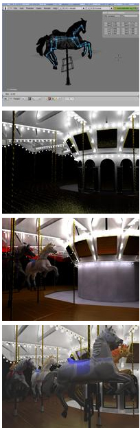 Carousel at Night