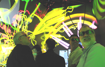 Mark Anderson in StarCAVE