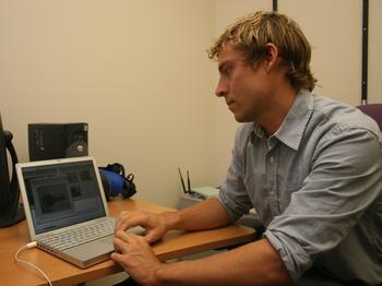 Benjamin Laxton, the first author on the paper who recently earned his Master?s degree in computer science from UC San Diego.