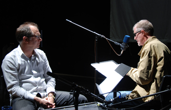 Steven Schick and Phil Larson