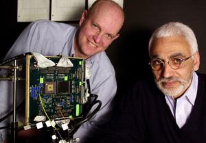 Prof Brian Wendell (left) and Abbas El Gamal (right)