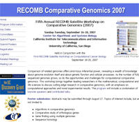 Comparative Genomics 2007