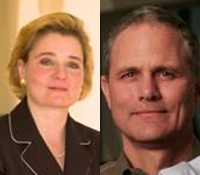 Gail Naughton and John Stuelpnagel