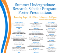 Calit2 Scholars Presentations and Poster Session