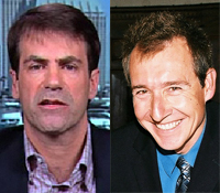 Drew Martin, Sony Electronics (left); and Stephane Richard, MEDIT