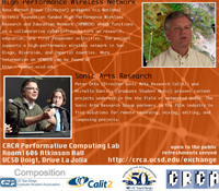 Poster highlighting talks by Hans-Werner Braun and Peter Otto