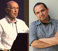 Mike Cole (left) and Teddy Cruz, UCSD