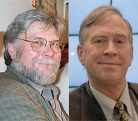 Dan Sandin (left) and Tom DeFanti