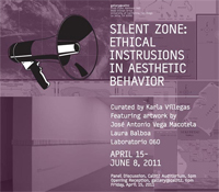 Silent Zone: new exhibition in gallery@calit2
