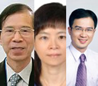 (l-r) Wood-Hi Cheng, Ray-Hua Horng, Jian-Jang Huang