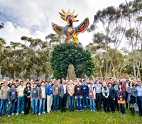 Attendees at the previous CNS research review