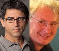 Giuseppe Caire (left) and Steve Gardner
