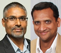 Farooq Khan of Samsung and Nandhu Nandhakumar of LG