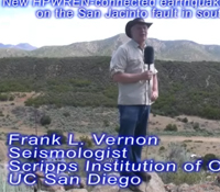 Frank Vernon on HPWREN Earthquake Sensor Deployment